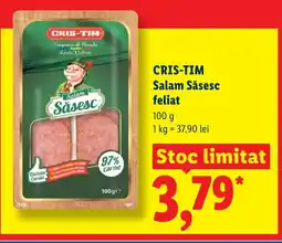 Lidl CRIS-TIM Salam Săsesc feliat Ofertă