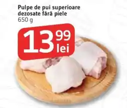 Supeco Pulpe de pui superioare dezosate fără piele Ofertă