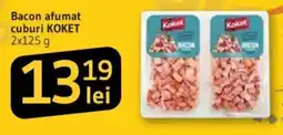 Supeco Bacon afumat cuburi KOKET Ofertă