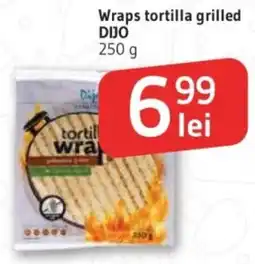 Supeco Wraps tortilla grilled DIJO Ofertă