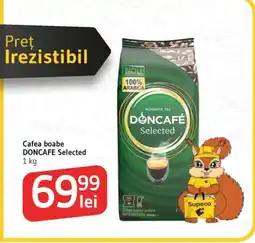 Supeco Cafea boabe DONCAFE Selected Ofertă