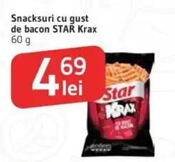Supeco Snacksuri cu gust de bacon STAR Krax Ofertă