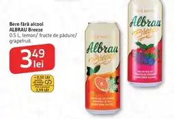 Supeco Bere fără alcool ALBRAU Breeze Ofertă