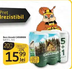 Supeco Bere blondă CARAIMAN Ofertă