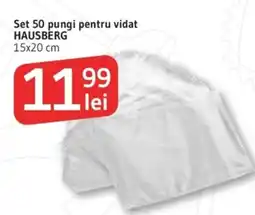 Supeco Set 50 pungi pentru vidat HAUSBERG Ofertă