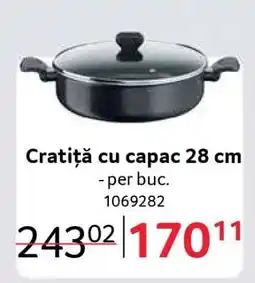 Selgros Cratiță cu capac 28 cm Ofertă