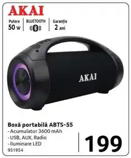 Selgros Boxă portabilă ABTS-55 Ofertă