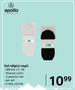 Selgros Set tălpici copii Ofertă
