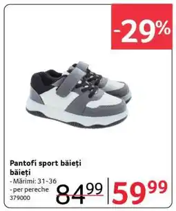 Selgros Pantofi sport băieți Ofertă