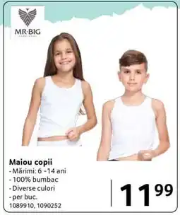 Selgros Maiou copii Ofertă