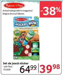 Selgros Set de joacă sticker Ofertă