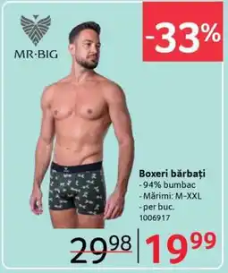 Selgros Boxeri bărbați Ofertă