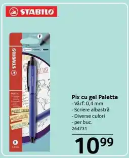 Selgros Pix cu gel Palette Ofertă