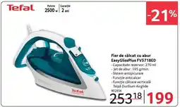 Selgros Fier de călcat cu abur EasyGlissPlus FV5718EO Ofertă