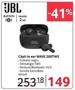 Selgros Căști In ear WAVE 200TWS Ofertă