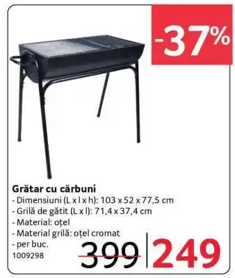 Selgros Grătar cu cărbuni Ofertă