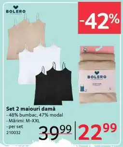 Selgros Set 2 maiouri damă Ofertă
