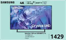 Selgros Televizor 109 cm 43DU8072 TV Ofertă