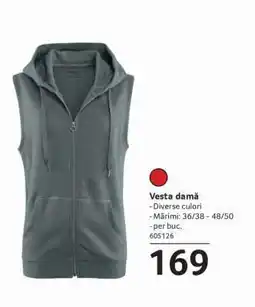 Selgros Vestă damă Ofertă