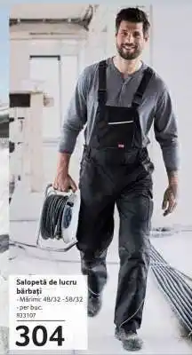 Selgros Salopetă de lucru bărbați Ofertă