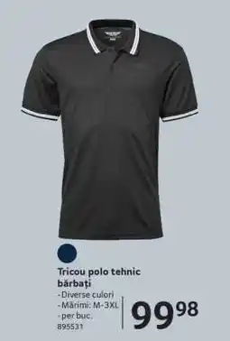 Selgros Tricou polo tehnic bărbați Ofertă