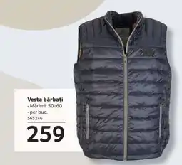 Selgros Vestă bărbați Ofertă