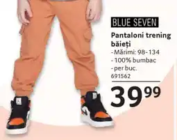 Selgros BLUE SEVEN Pantaloni trening băieți Ofertă
