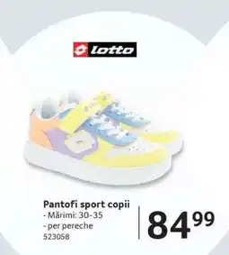 Selgros Pantofi sport copii Ofertă