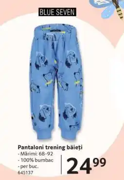 Selgros Pantaloni trening băieți Ofertă