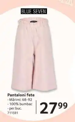 Selgros Pantaloni fete Ofertă