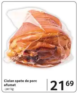 Selgros Ciolan spate de porc afumat Ofertă
