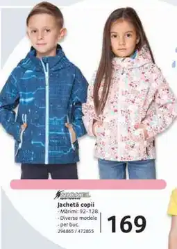 Selgros Jachetă copii Ofertă