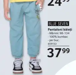Selgros BLUE SEVEN Pantaloni băieți Ofertă
