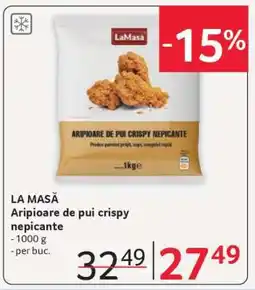 Selgros LA MASĂ Aripioare de pui crispy nepicante Ofertă