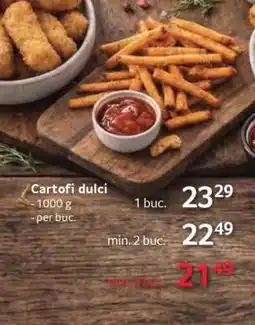 Selgros CARTOFI DULCI Ofertă