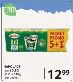 Selgros NAPOLACT Iaurt 3,8% Ofertă