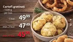 Selgros Cartofi gratinați Ofertă