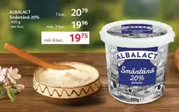 Selgros ALBALACT Smântână 20% Ofertă