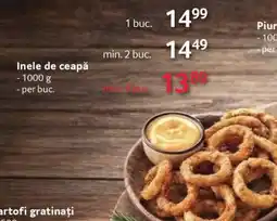 Selgros Inele de ceapă Ofertă