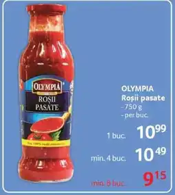 Selgros OLYMPIA Roșii pasate Ofertă