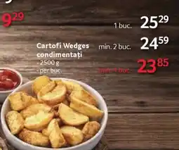 Selgros Cartofi Wedges condimentați Ofertă