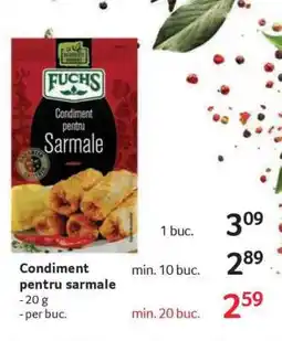 Selgros Condiment pentru sarmale Ofertă
