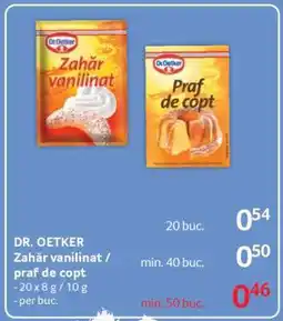 Selgros DR. OETKER Zahăr vanilinat / praf de copt Ofertă