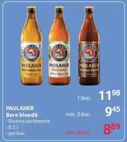Selgros PAULANER Bere blondă Ofertă