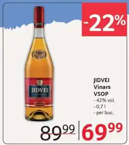 Selgros Jidvei Vinars VSOP Ofertă