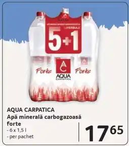 Selgros AQUA CARPATICA Ofertă