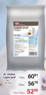 Selgros DR. OETKER Lapte praf Ofertă