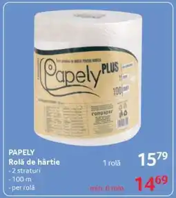 Selgros PAPELY Rola de hârtie Ofertă