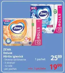 Selgros ZEWA DELUXE Hârtie igienică Ofertă
