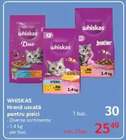 Selgros WHISKAS Hrană uscată pentru pisici Ofertă